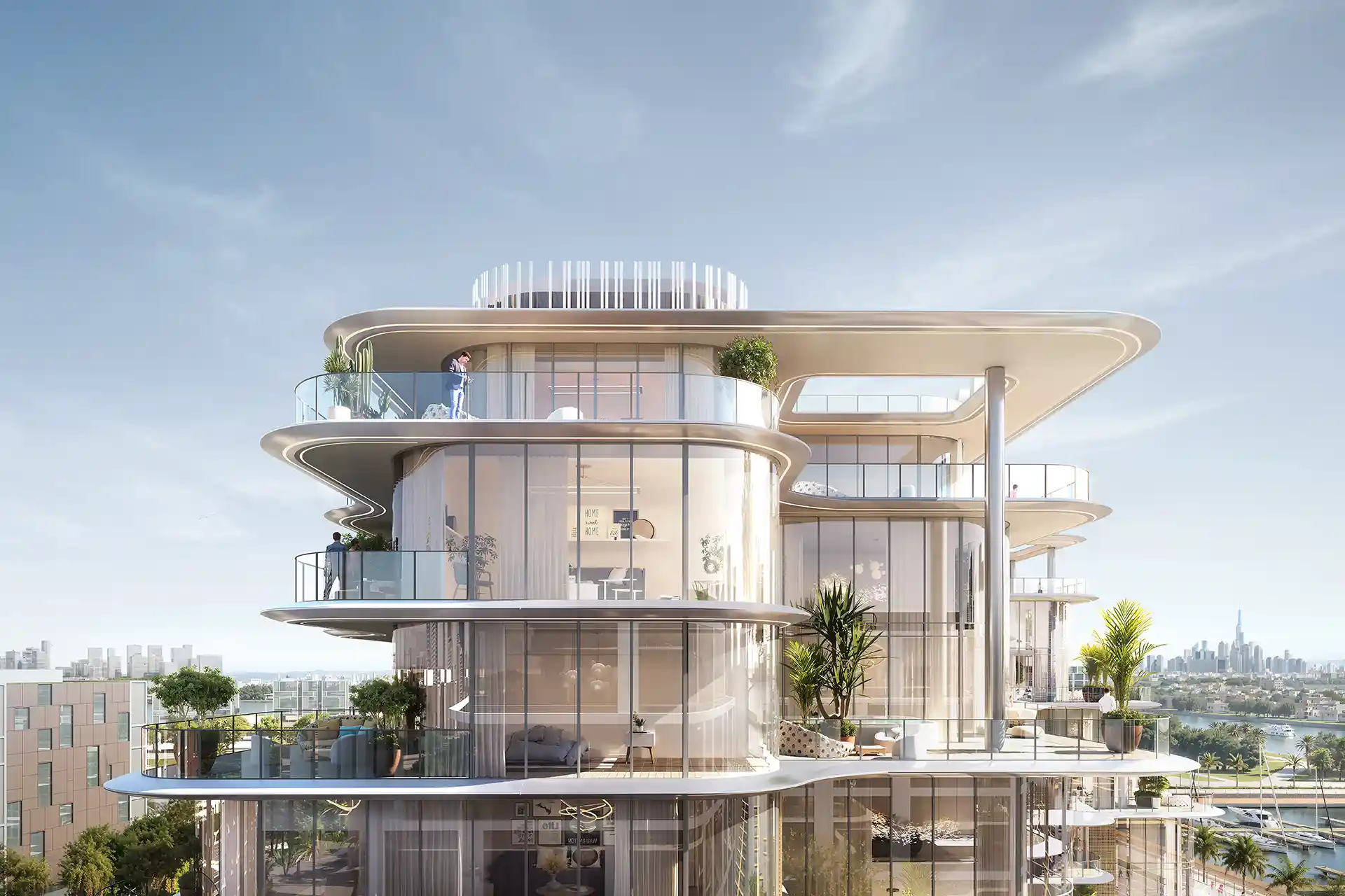 Cotier House Exterior Render